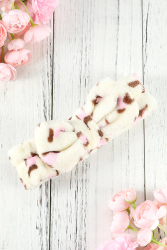 Leopard Pink Headband