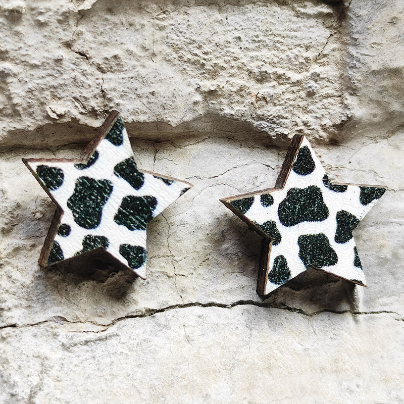 Hat & Star Earrings
