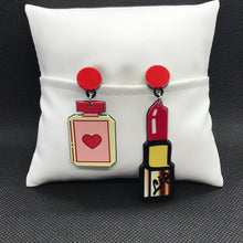 Load image into Gallery viewer, Lexi Lipstick Earrings