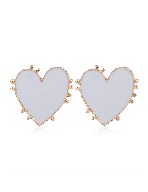 Pure Heart Shape Love Earrings