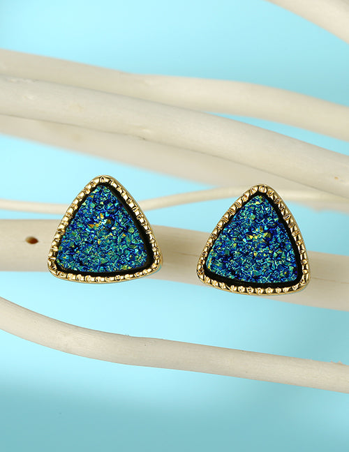 El Triangulo Stud Earrings