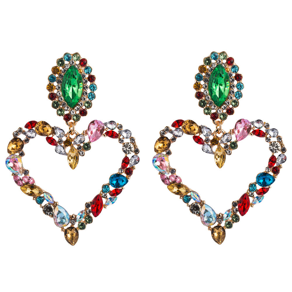 La Felicia Heart Earrings