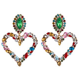 La Felicia Heart Earrings