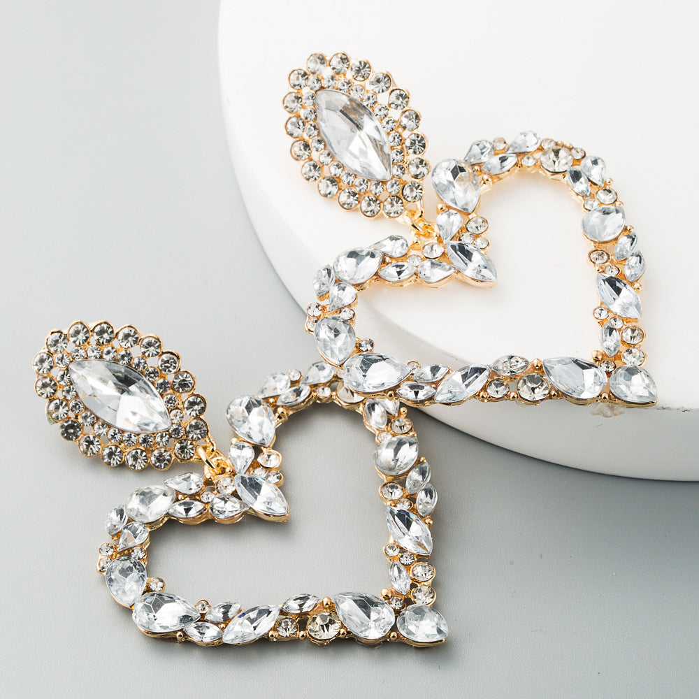 La Felicia Heart Earrings