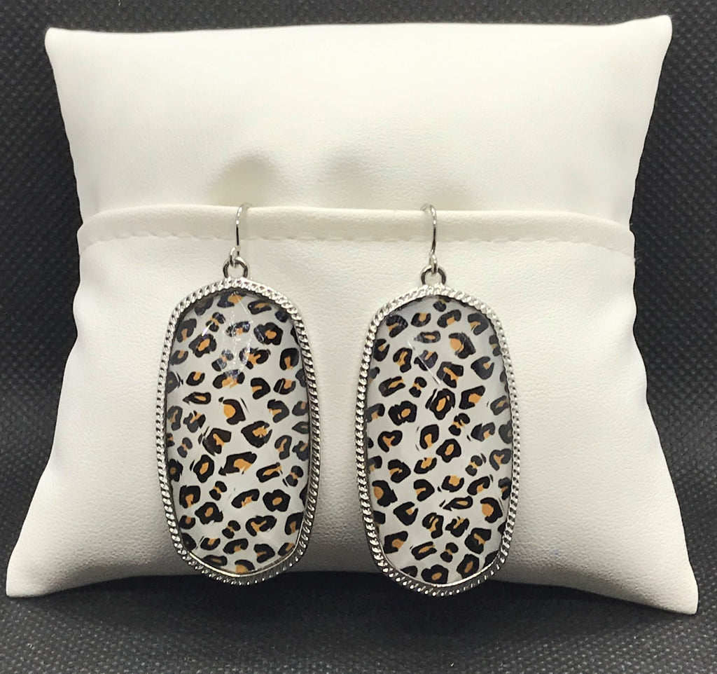 Lilly Lou Leopard Statement Earrings