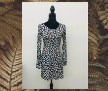 Load image into Gallery viewer, Leopard  Long Sleeve Dress