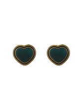 Load image into Gallery viewer, Helena Heart Earrings