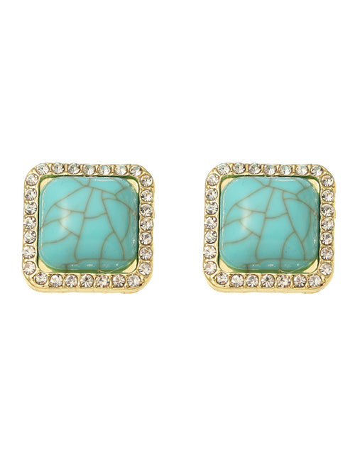 Sarah Square Earrings