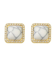 Load image into Gallery viewer, Sarah Square Earrings
