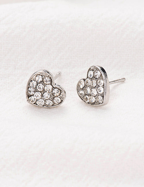 Love Stud Earrings