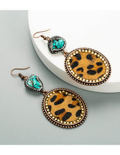 Load image into Gallery viewer, Lareina Leopard Earrings