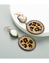 Load image into Gallery viewer, Lareina Leopard Earrings