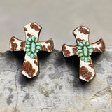 Faith Cross Earrings