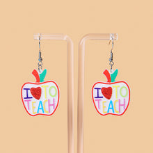 Cargar imagen en el visor de la galería, I Love To Teach Earrings