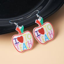 Cargar imagen en el visor de la galería, I Love To Teach Earrings