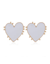 Cargar imagen en el visor de la galería, Pure Heart Shape Love Earrings