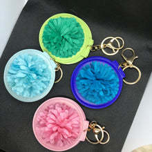 Load image into Gallery viewer, Flower Mirror Keychain