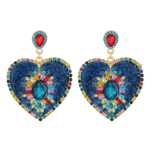 Corazon Puro Heart Shaped Earrings