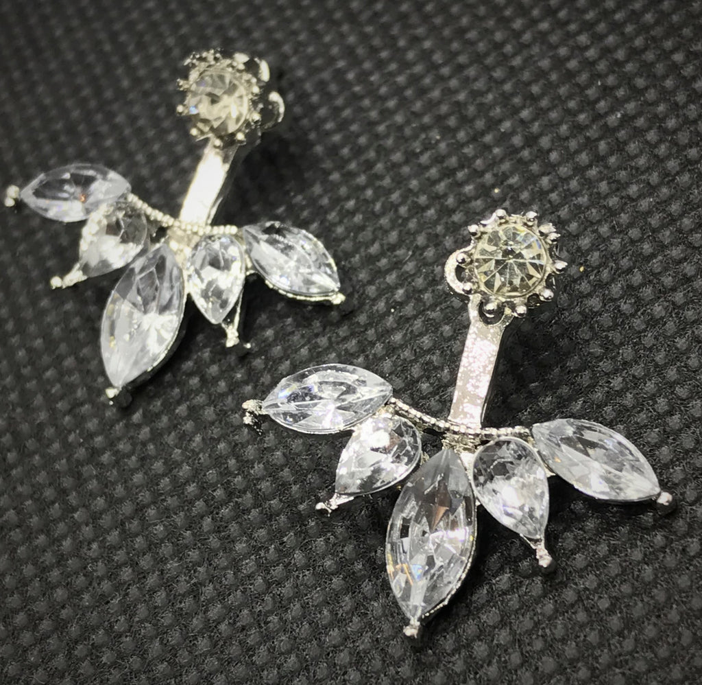 Daisy Flower Petal Stud Earrings