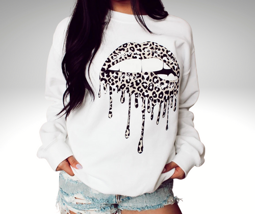 Weslyn Lips Sweatshirt