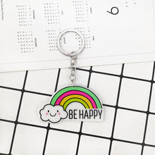 Cargar imagen en el visor de la galería, Happy Rainbow Key Chain