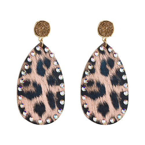 La Monserrat Leopard Earrings