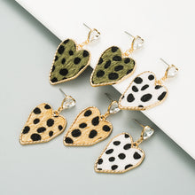 Load image into Gallery viewer, The Irdessa Leopard Earrings