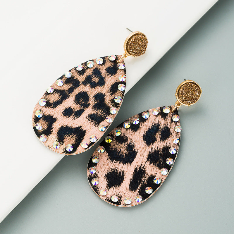 La Monserrat Leopard Earrings