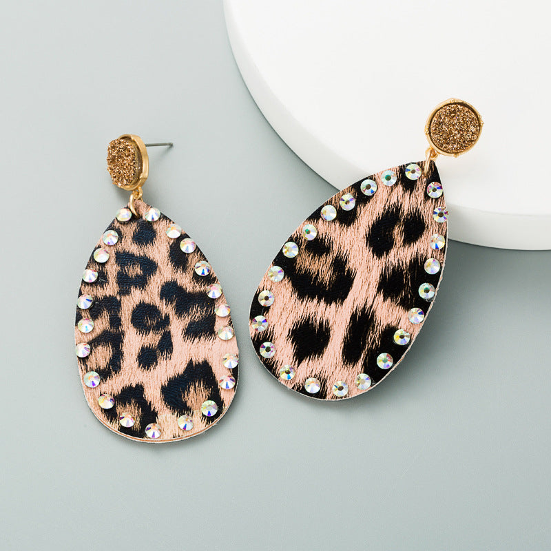 La Monserrat Leopard Earrings