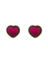 Load image into Gallery viewer, Helena Heart Earrings