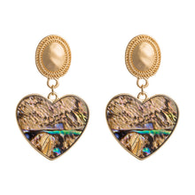 Load image into Gallery viewer, Rachelle Round &amp; Heart Shaped Earrings