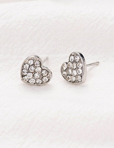 Love Stud Earrings