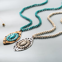 Load image into Gallery viewer, Southern Amabella Turquoise Long Chain