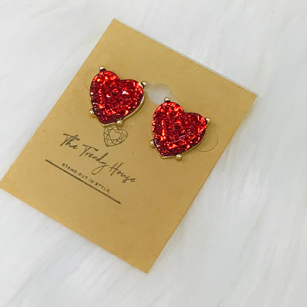 Amira Heart Earrings