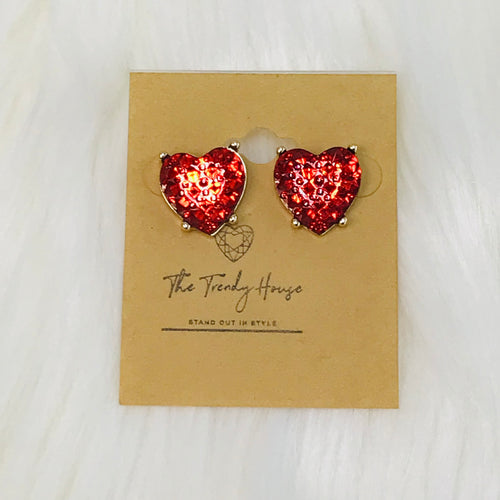Amira Heart Earrings
